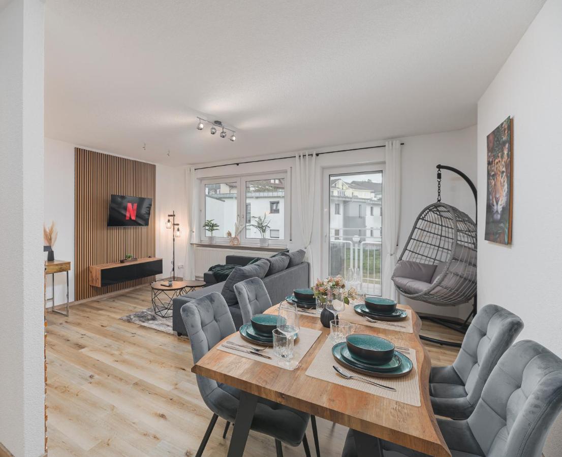 Apartment Premium Wohlfuehloase - Business & Privat - Netflix & Disneyplus - Tg - Balkon