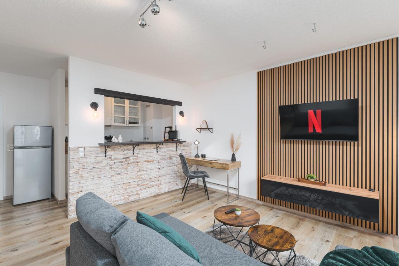 Apartment Premium Wohlfuehloase - Business & Privat - Netflix & Disneyplus - Tg - Balkon